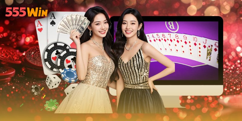 Kho game bài 555WIN với đa dạng thể loại